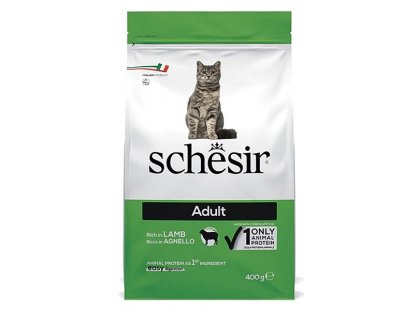 Фото - сухий корм Schesir ADULT LAMB сухий монопротеїновий корм для котів ЯГНЯ