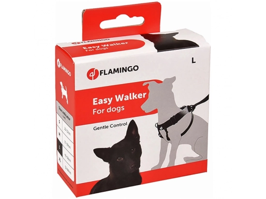 Фото - амуниция Flamingo (Фламинго) EASY WALKER (ИЗИ ВОЛКЕР) шлейка для собак, нейлон