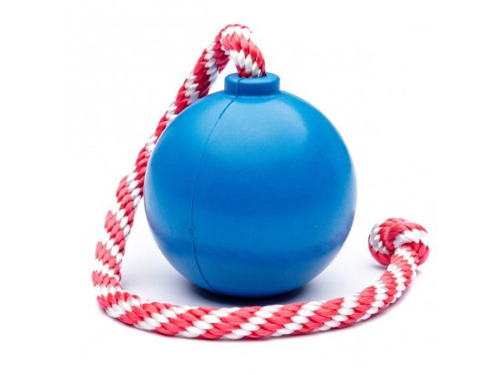 Фото - игрушки SodaPup (Сода Пап) Cherry Bomb игрушка для собак БОМБА, голубой