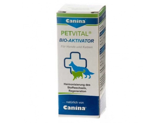 Фото - харчові добавки Canina (Каніна) Petvital Bio-Aktivator Петвіталь Біо-активатор - кормова добавка для собак та котів
