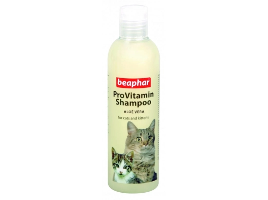 Фото - повсякденна косметика BEAPHAR ProVitamin Shampoo Aloe Vera for Cats and Kittens - Шампунь для котів і кошенят з чутливою шкірою