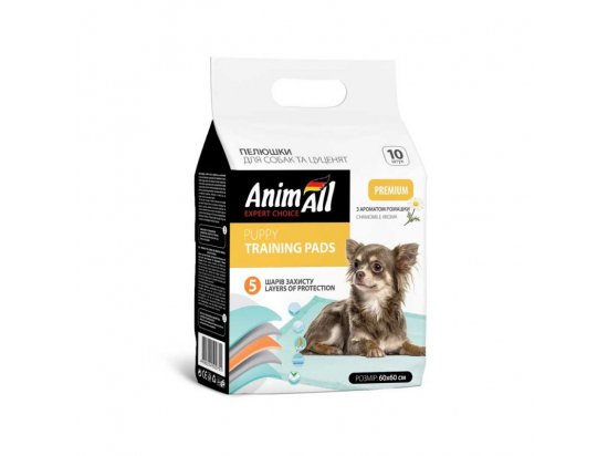 Фото - пелюшки AnimAll одноразові пелюшки для собак з ароматом ромашки