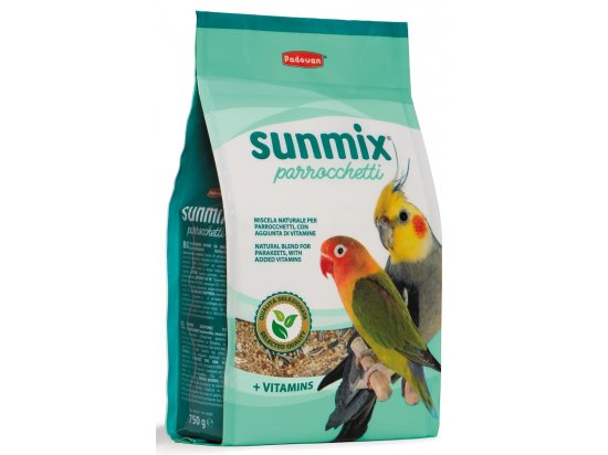 Фото - корм для птиц Padovan (Падован) SunMix Parrocchetti корм для средних попугаев