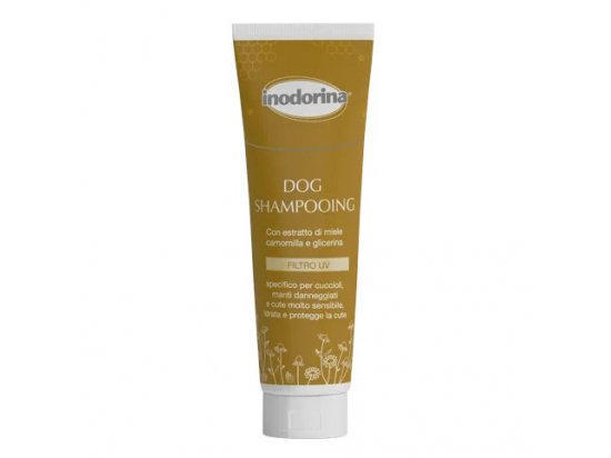 Фото - повсякденна косметика Inodorina Dog Shampooing шампунь для цуценят з медом, ромашкою та гліцерином