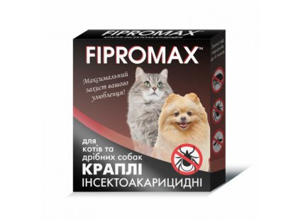 Фото - від бліх та кліщів Fipromax (Фіпромакс) краплі від бліх, кліщів і комах для собак і котів