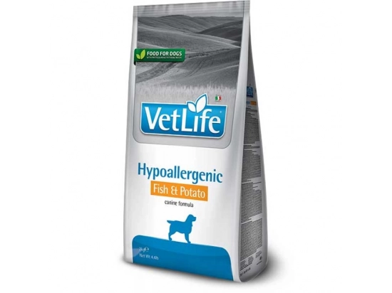 Фото - ветеринарні корми Farmina (Фарміна) Vet Life Hypoallergenic сухий лікувальний корм для собак при харчовій алергії