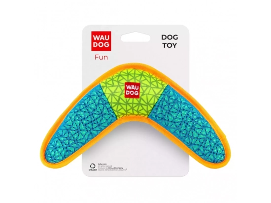 Фото - игрушки Collar WAUDOG Fun игрушка для собак с пищалкой БУМЕРАНГ