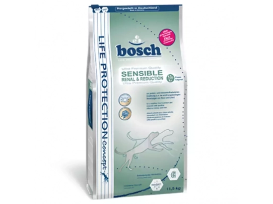 Фото - сухой корм Bosch (Бош) SENSIBLE RENAL REDUCTION Корм для собак с чувствительным пищеварением