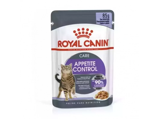 Фото - вологий корм (консерви) Royal Canin APPETITE CONTROL влажный корм для стерилизованных кошек (кусочки в желе)