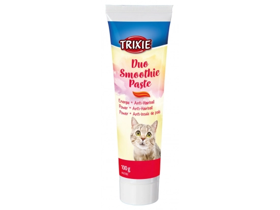Фото - для виведення шерсті Trixie Duo Smoothie паста для виведення шерсті для котів