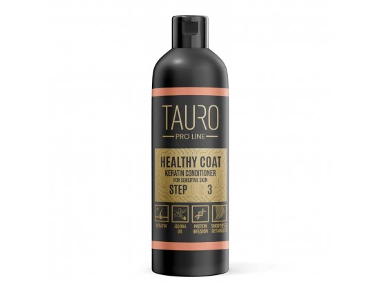 Фото - повсякденна косметика Tauro (Тауро) Pro Line Healthy Coat Keratin кондиціонер для шерсті собак та котів