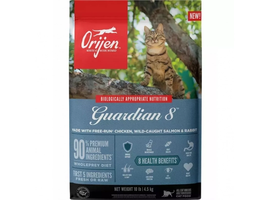 Фото - сухой корм Orijen (Ориджен) Guardian 8 Cat сухой беззерновой корм для кошек