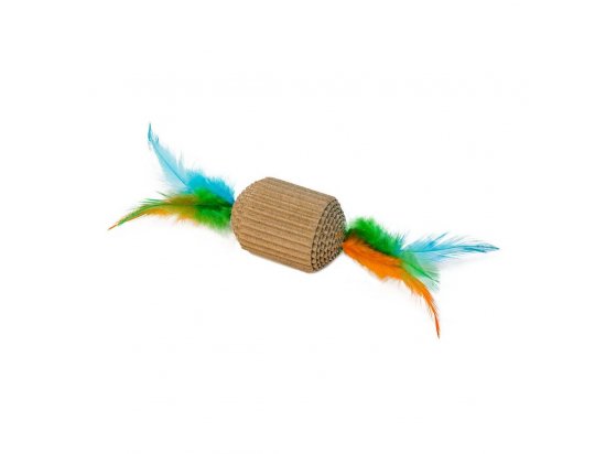 Фото - игрушки Eastland Игрушка для кошек, дразнилка с перьями