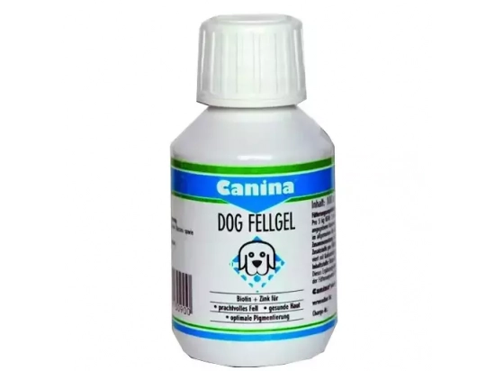 Фото - витамины и минералы Canina (Канина) Dog Fell Gel - Гель биотин с цинком для мелких привередливых собак