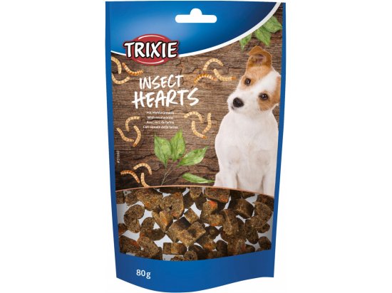 Trixie Insect Hearts ласощі для собак з харчовою алергією - серця з борошняними хробаками