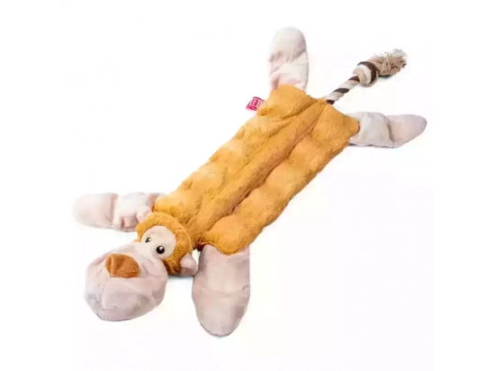 Фото - игрушки GiGwi (Гигви) Catch&Fetch ОБЕЗЬЯНА игрушка для собак с пищалками, 34 см
