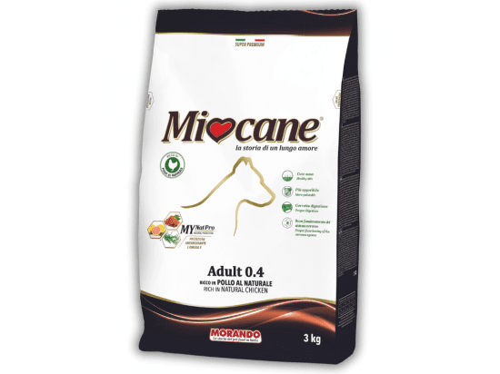 Фото - сухий корм Morando MioCane (Морандо Міокане) сухий корм для собак середніх та великих порід З КУРКОЮ