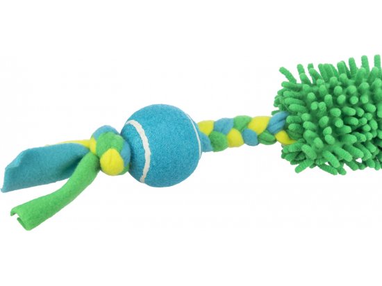 Фото - іграшки Trixie Bungee іграшка для собак, канат і м'яч з амортизатором (34705)