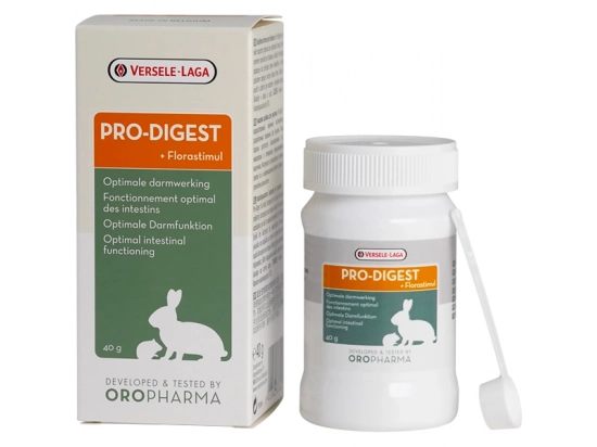 Фото - для желудочно-кишечного тракта (ЖКТ) Versele-Laga Oropharma (Орофарма) Pro-Digest ПРО-ДИЖЕСТ восстановитель кишечника для кроликов и грызунов