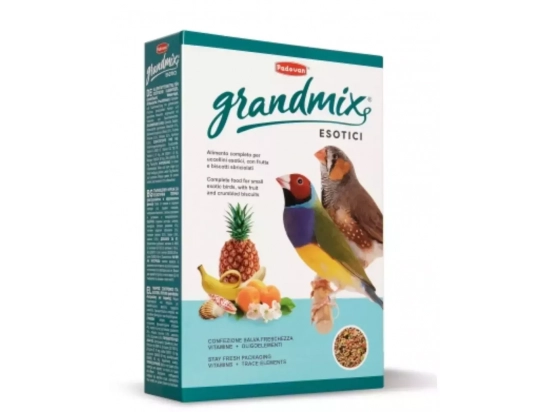 Фото - корм для птиц Padovan (Падован) Esotici GrandMix - корм для экзотических птиц