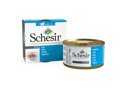 Фото - вологий корм (консерви) Schesir (Шезір) консерви для кішок Тунець