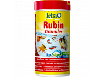 Фото - корм для риб Tetra RUBIN (РУБІН ДЛЯ ДЕКОРАТИВНИХ РИБ ГРАНУЛИ) корм для риб