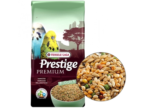 Фото - корм для птахів Versele-Laga Prestige Premium BUDGIES корм для хвилястих папуг