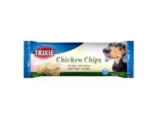 Фото - лакомства Trixie Лакомство для собак, чипсы со вкусом курицы (31627)
