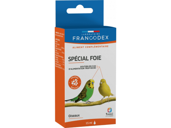 Фото - вітаміни та мінерали Francodex Special Foie вітамінна добавка для птахів для здорової печінки