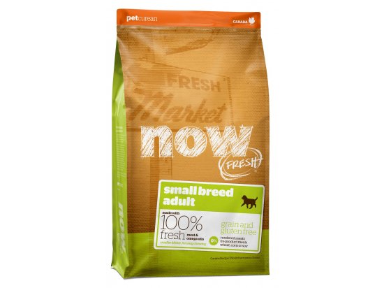 Фото - сухой корм NOW Fresh (Нау Фреш) Small Breed Adult Grain Free беззерновой корм для собак малых пород ИНДЕЙКА, ЛОСОСЬ и УТКА