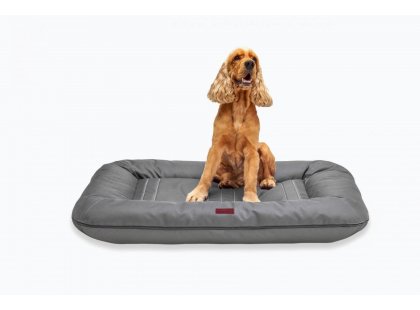 Фото - лежаки, матраси, килимки та будиночки Harley & Cho LOUNGER WATERPROOF GRAY водостійкий двосторонній лежак для собак, сірий