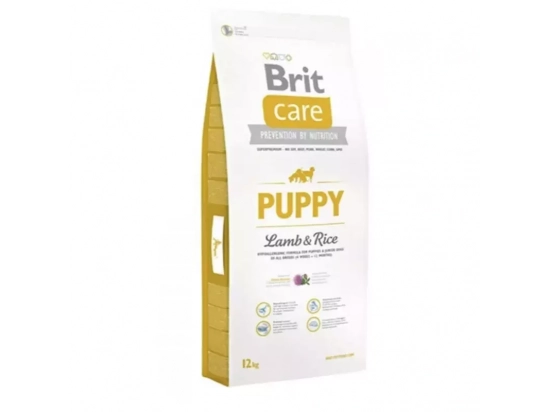 Brit Care Puppy All Breed Lamb & Rice Корм для щенков всех пород с ягненком и рисом - 3 фото