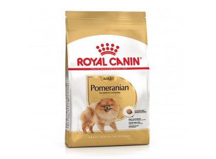 Фото - сухой корм Royal Canin POMERANIAN ADULT (ПОМЕРАНСКИЙ ШПИЦ) корм для собак от 8 месяцев