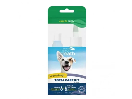 Фото - для зубів та пащі Tropiclean FRESH BREATH набір для догляду за ротовою порожниною для собак