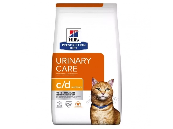 Фото - ветеринарні корми Hill's Prescription Diet C/D Multicare Urinary Care корм для кішок з куркою