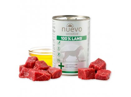 Фото - ветеринарні корми Nuevo (Нуево) Sensitive Lamb консерви для собак з чутливим травленням ЯГНЯ