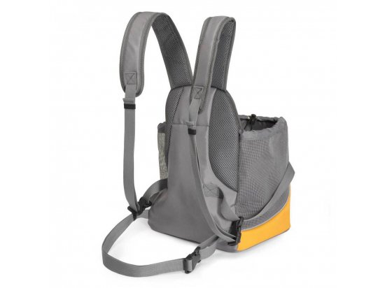 Фото - переноски, сумки, рюкзаки Camon (Камон) Рюкзак-переноска для животных с открытым верхом, желтый