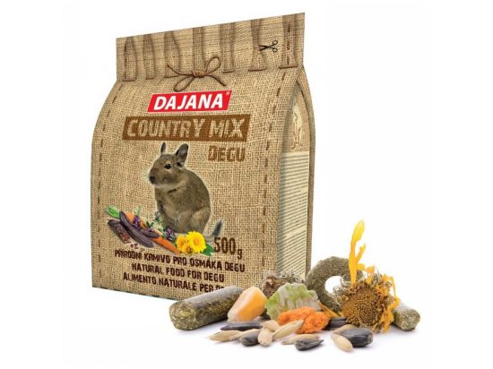 Фото - корм для грызунов Dajana Country Mix Degu полнорационный корм для дегу