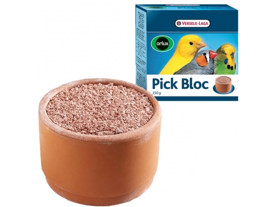 Фото - крейда та сепія Versele-Laga (Верселе-Лага) Orlux Pick Bloc мінеральний блок для декоративних птахів