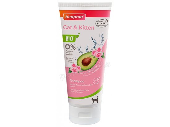 Фото - повсякденна косметика Beaphar Bio Shampoo Cat & Kitten шампунь для котів і кошенят
