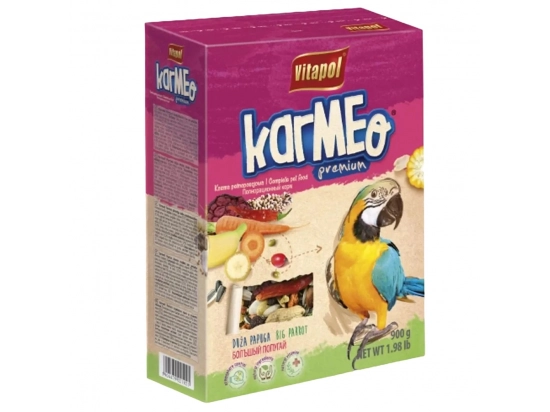 Фото - корм для птиц Vitapol KARMEO корм для больших попугаем