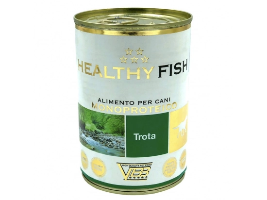 Фото - влажный корм (консервы) Healthy Fish TROUT влажный корм для собак ФОРЕЛЬ