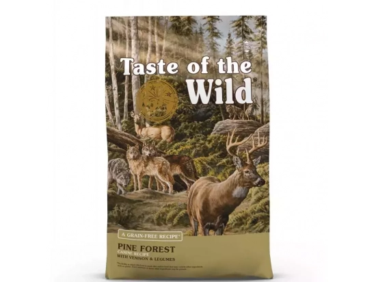 Фото - сухий корм Taste of the Wild PINE FOREST CANINE корм для собак з олениною