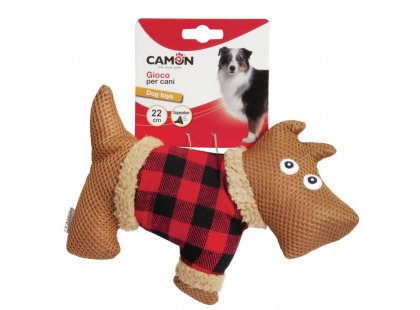 Фото - игрушки Camon (Камон) Игрушка-пищалка тканевая для собак ПЁС