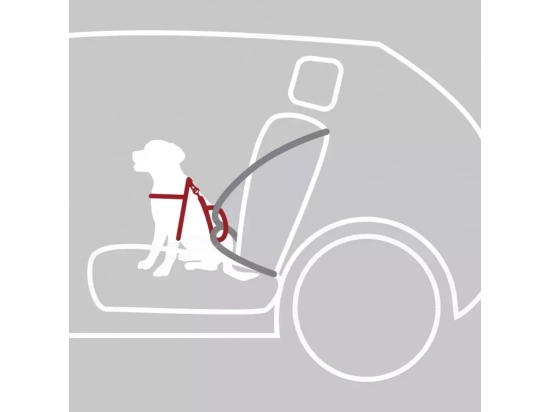 Фото - аксессуары в авто Trixie CAR HARNESS COMFORT защитная шлея для авто, нейлон
