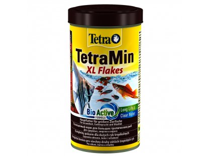 Фото - корм для рыб TetraMin (ТетраМин) XL FLAKES (ДЕКОРАТИВНЫЕ РЫБЫ КРУПНЫЕ ХЛОПЬЯ) корм для рыб