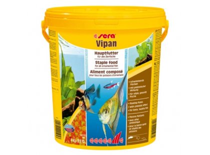 Фото - корм для рыб SERA vipan large flakes Сера Випан крупные хлопья - корм для всех видов аквариумных рыб