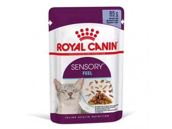 Фото - влажный корм (консервы) Royal Canin SENSORY FEEL JELLY консервы для привередливых кошек