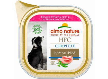 Фото - вологий корм (консерви) Almo Nature HFC COMPLETE HAM & PEAS консерви для собак ШИНКА та ГОРОХ