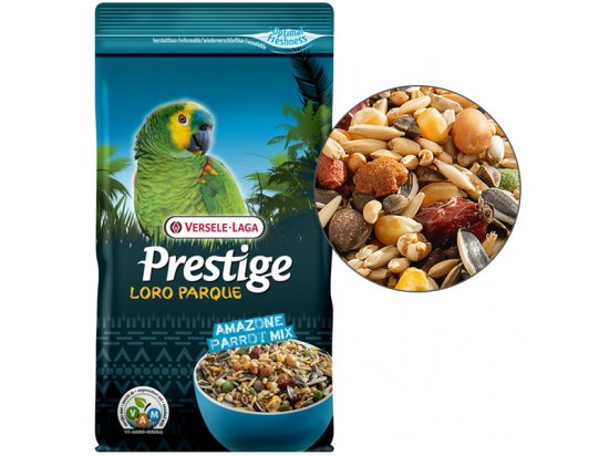 Versele-Laga (Верселе-Лага) Prestige LORO PARQUE AMAZONE (ЛОРО ПАРК АМАЗОНСКИЙ ПОПУГАЙ) зерновая смесь для крупных и средних попугаев